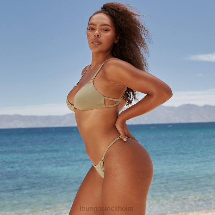 Lounge kvinnor oliv badkläder FP6J1005 viktiga bikinitrosor