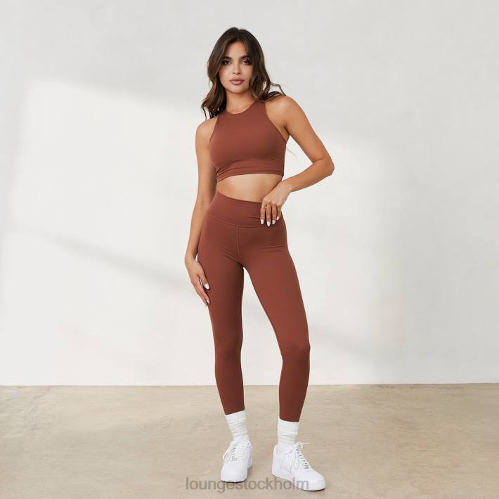 Lounge kvinnor choklad kläder FP6J890 365 sekunders skinnleggings