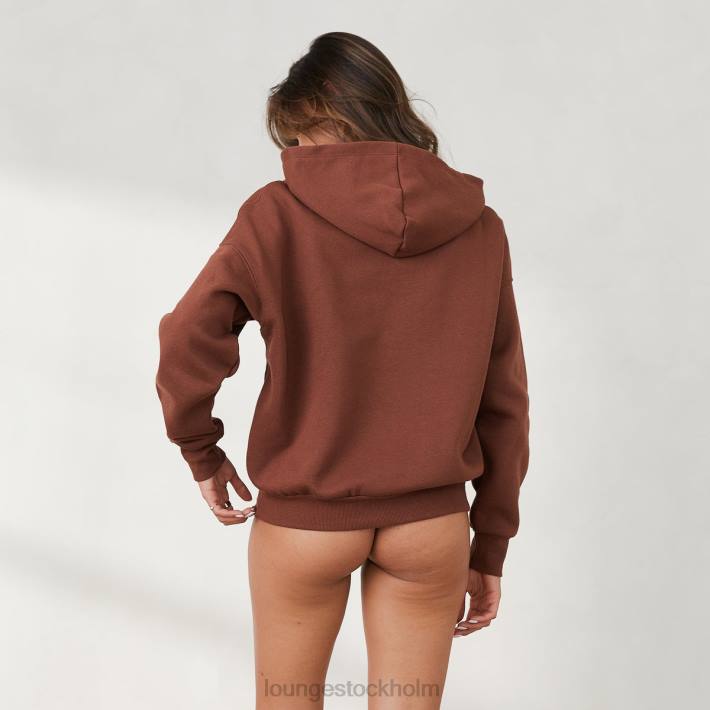 Lounge kvinnor choklad kläder FP6J868 365 oversized hoodie