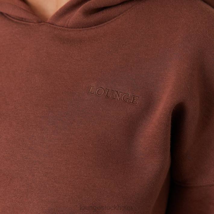 Lounge kvinnor choklad kläder FP6J868 365 oversized hoodie