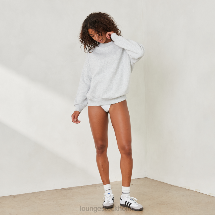 Lounge kvinnor frostmelerad kläder FP6J884 oumbärlig tröja med rund hals