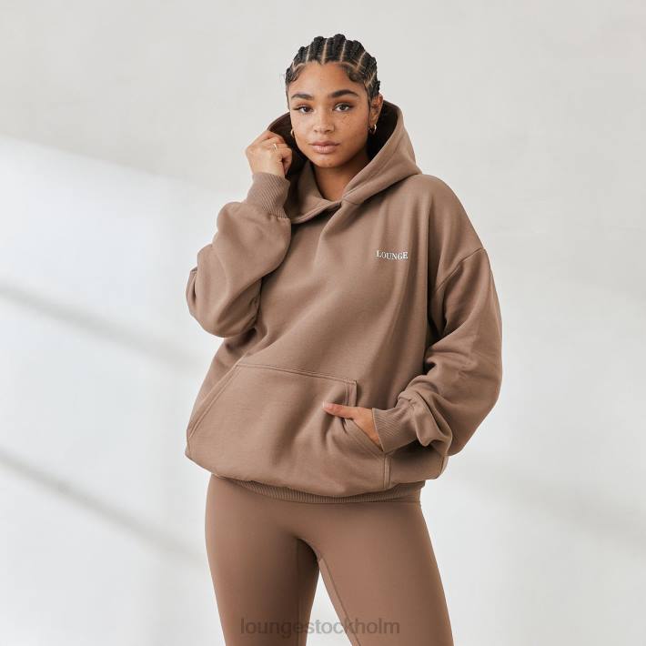 Lounge kvinnor kaffe kläder FP6J878 oumbärlig oversized hoodie
