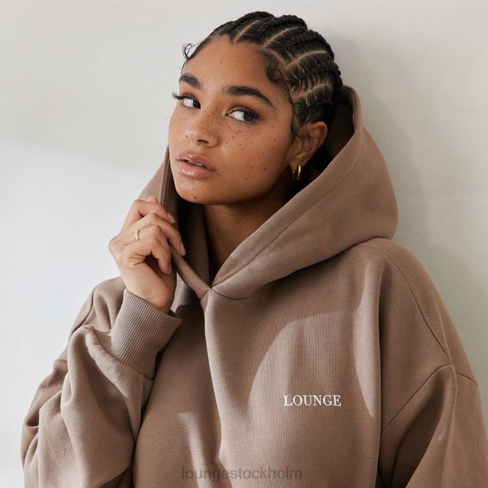 Lounge kvinnor kaffe kläder FP6J878 oumbärlig oversized hoodie