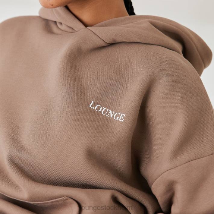 Lounge kvinnor kaffe kläder FP6J878 oumbärlig oversized hoodie