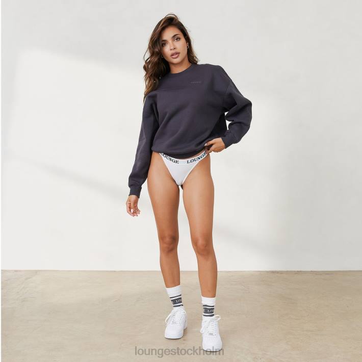 Lounge kvinnor sten kläder FP6J870 365 oversized tröja med rund hals