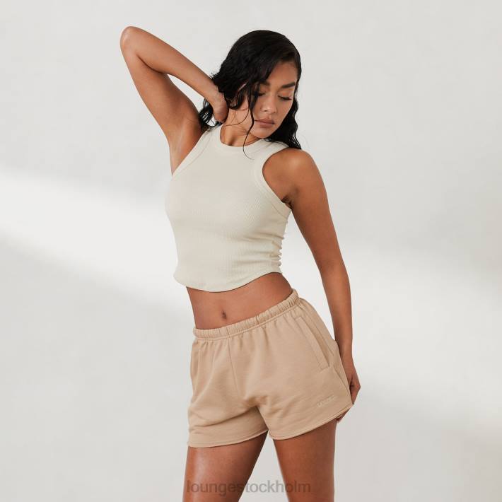 Lounge kvinnor ben kläder FP6J796 ribbad racerback top x jess hunt