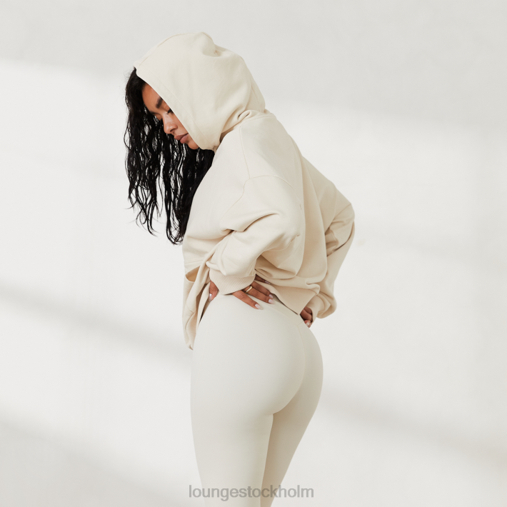 Lounge kvinnor ben kläder FP6J807 oversized hoodie med dragkedja x jess hunt