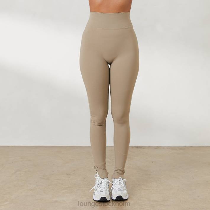 Lounge kvinnor fawn kläder FP6J815 ankelleggings med dragkedja x jess hunt