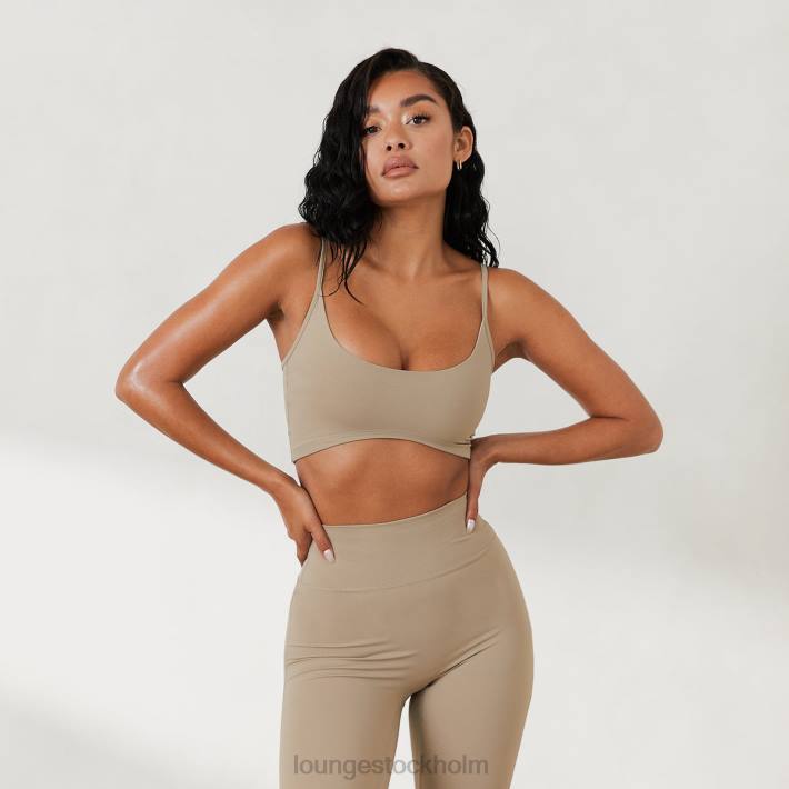 Lounge kvinnor fawn kläder FP6J818 cropped cami top x jess hunt