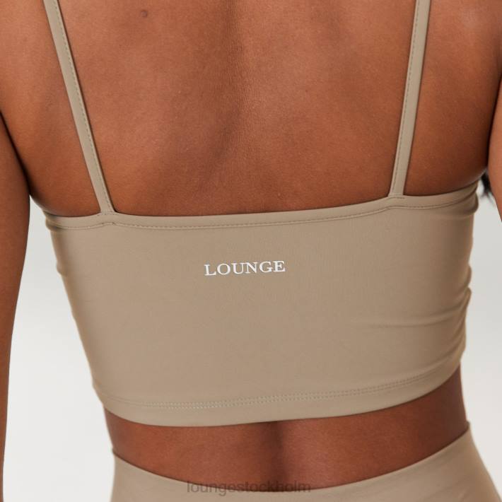 Lounge kvinnor fawn kläder FP6J818 cropped cami top x jess hunt