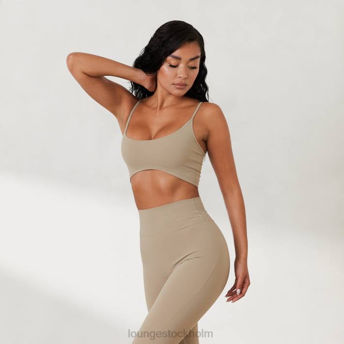 Lounge kvinnor fawn kläder FP6J818 cropped cami top x jess hunt