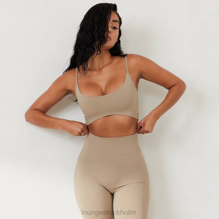 Lounge kvinnor fawn kläder FP6J818 cropped cami top x jess hunt