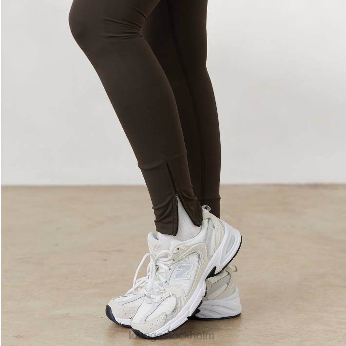 Lounge kvinnor tvättad svart kläder FP6J804 ankelleggings med dragkedja x jess hunt