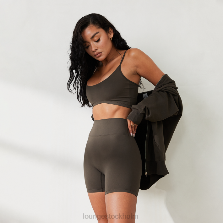 Lounge kvinnor tvättad svart kläder FP6J805 oversized hoodie med dragkedja x jess hunt