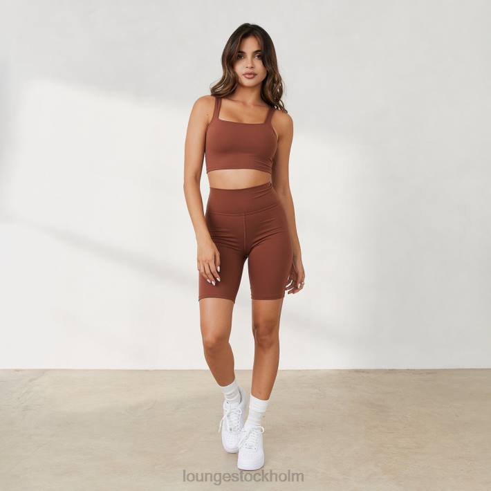 Lounge kvinnor choklad kläder FP6J914 365 sekunders skin cykelshorts