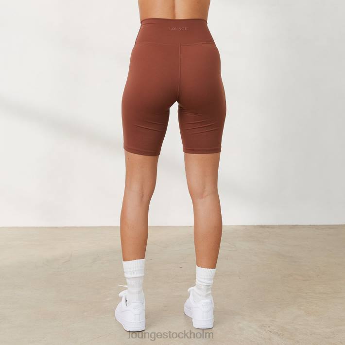 Lounge kvinnor choklad kläder FP6J914 365 sekunders skin cykelshorts