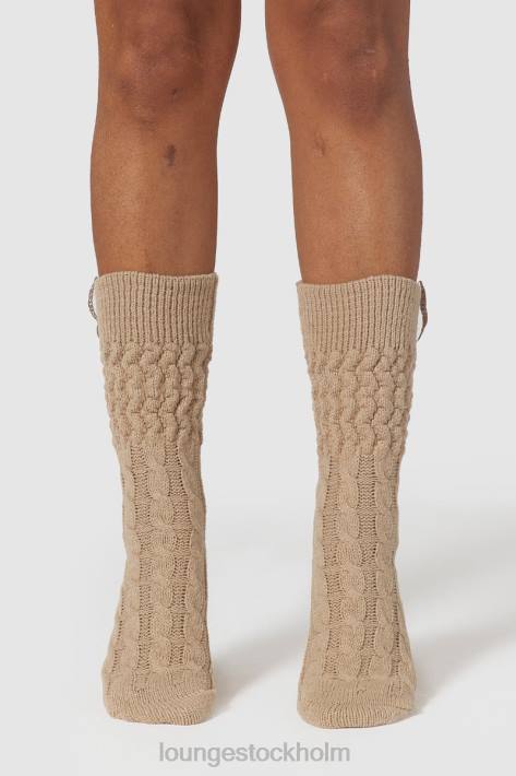 Lounge kvinnor mink kläder FP6J953 snygga stickade strumpor