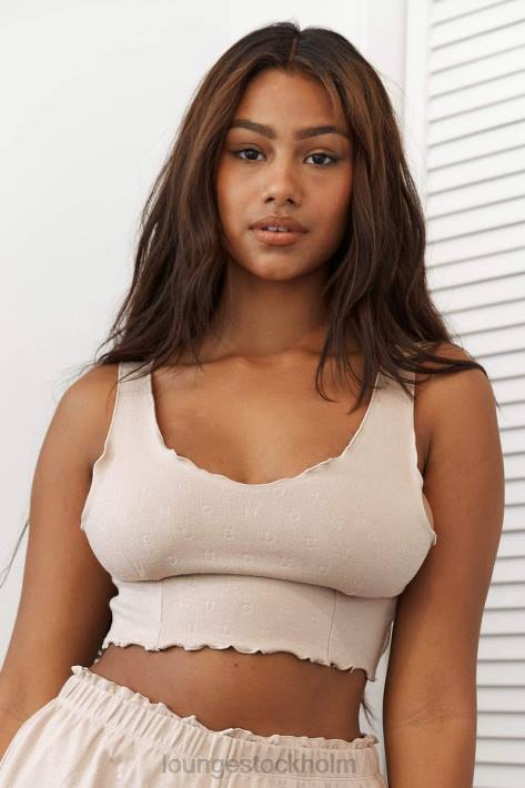 Lounge kvinnor mink kläder FP6J919 volang pyjamas cami topp