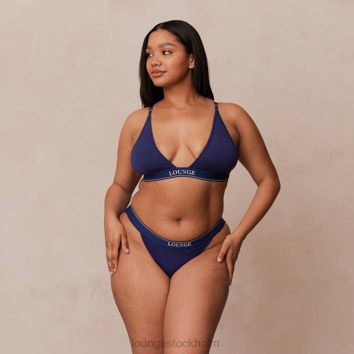 Lounge kvinnor Marin underkläder FP6J217 bambu minimal triangel bh & stringtrosa/trosa set