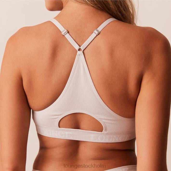 Lounge kvinnor grädde underkläder FP6J220 sömlös BH & stringtrosa/kalsonger set