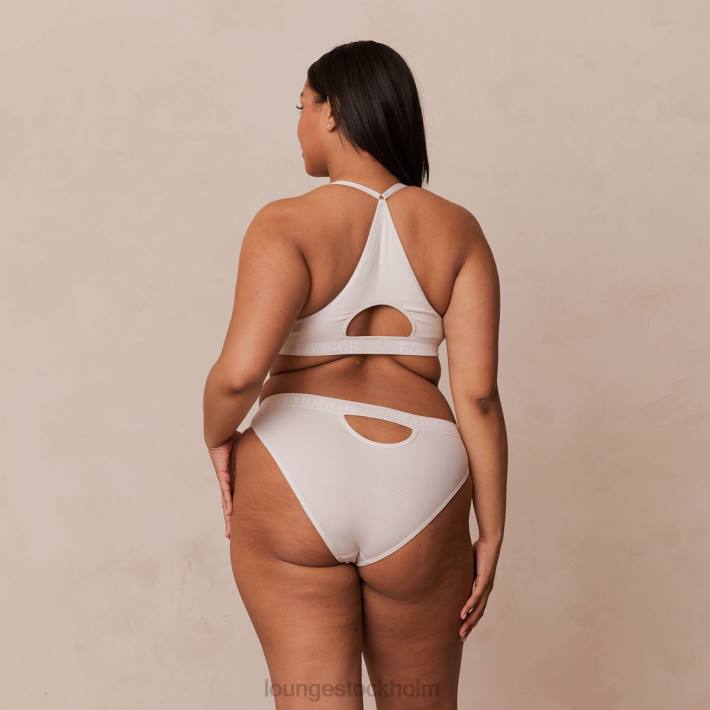 Lounge kvinnor grädde underkläder FP6J220 sömlös BH & stringtrosa/kalsonger set