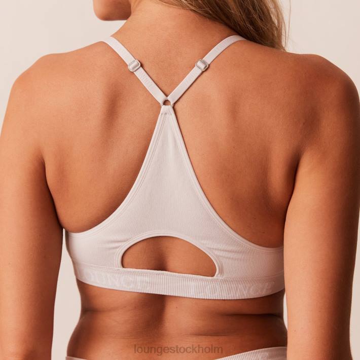 Lounge kvinnor grädde underkläder FP6J220 sömlös BH & stringtrosa/kalsonger set