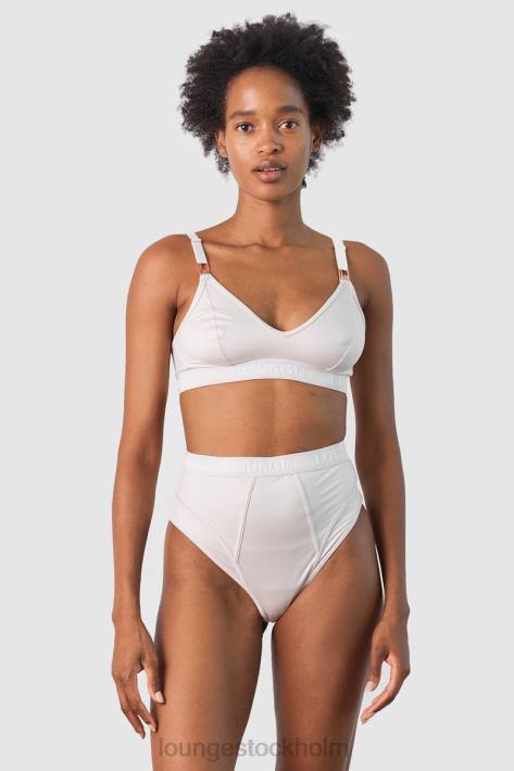 Lounge kvinnor grädde underkläder FP6J234 nurture amningsbh & stringtrosa/trosor set