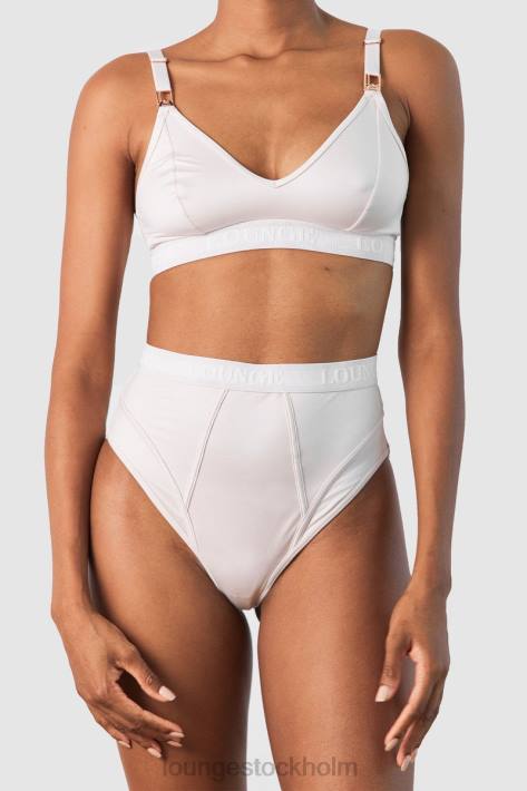 Lounge kvinnor grädde underkläder FP6J234 nurture amningsbh & stringtrosa/trosor set