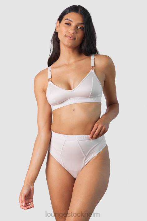 Lounge kvinnor grädde underkläder FP6J234 nurture amningsbh & stringtrosa/trosor set