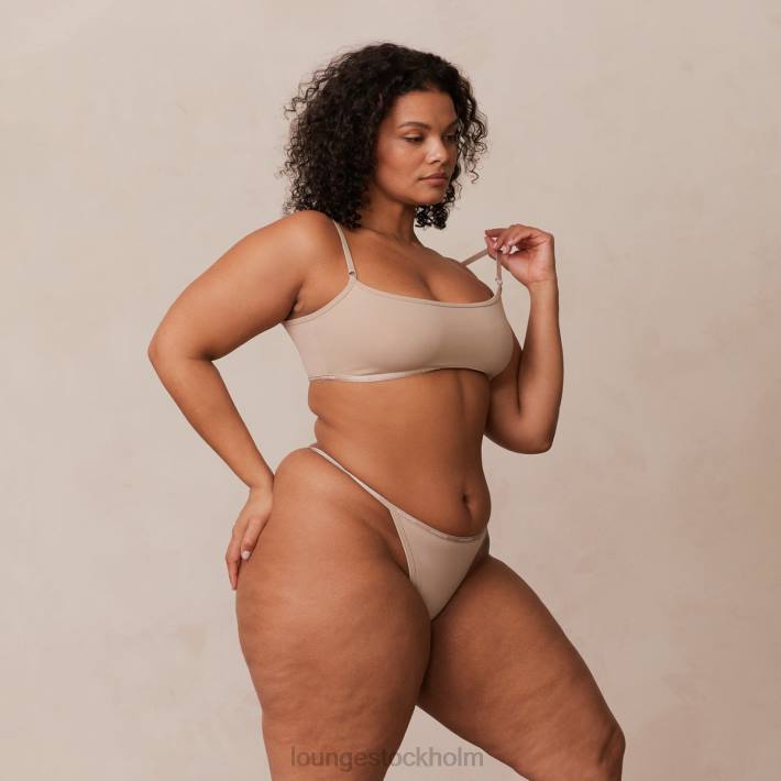 Lounge kvinnor mink underkläder FP6J180 oumbärlig bralette & stringtrosa/trosa