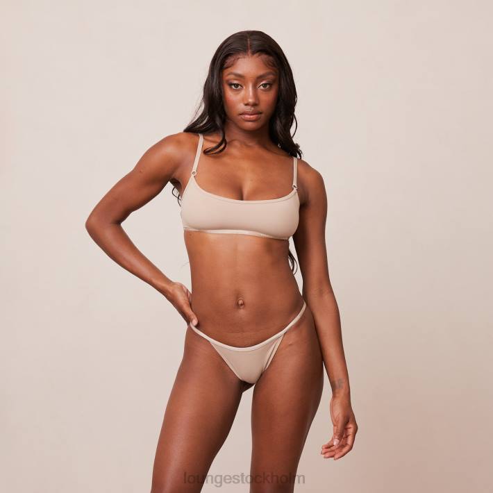 Lounge kvinnor mink underkläder FP6J180 oumbärlig bralette & stringtrosa/trosa