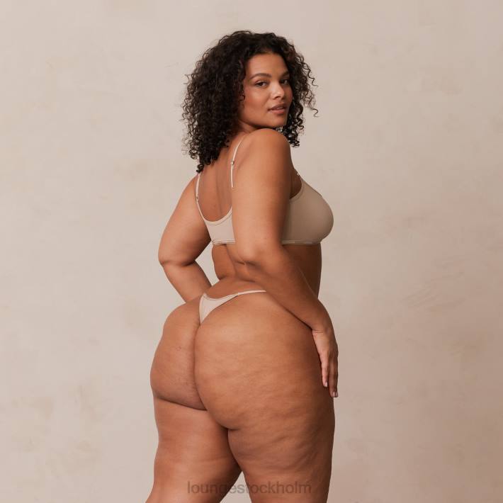 Lounge kvinnor mink underkläder FP6J180 oumbärlig bralette & stringtrosa/trosa