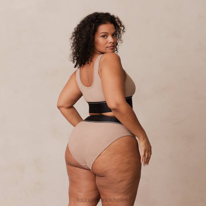 Lounge kvinnor mink underkläder FP6J237 bralette & trosor set