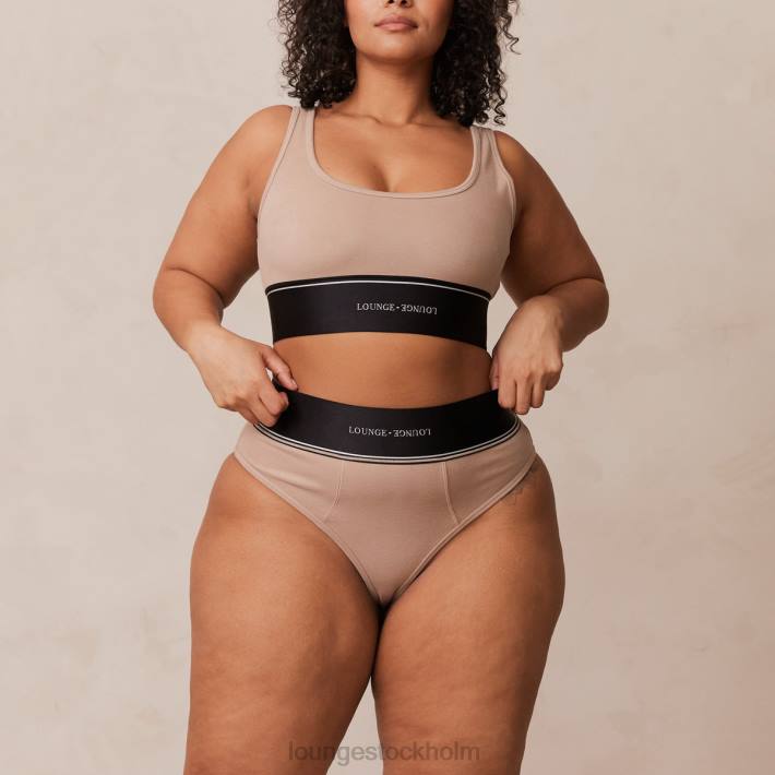 Lounge kvinnor mink underkläder FP6J237 bralette & trosor set