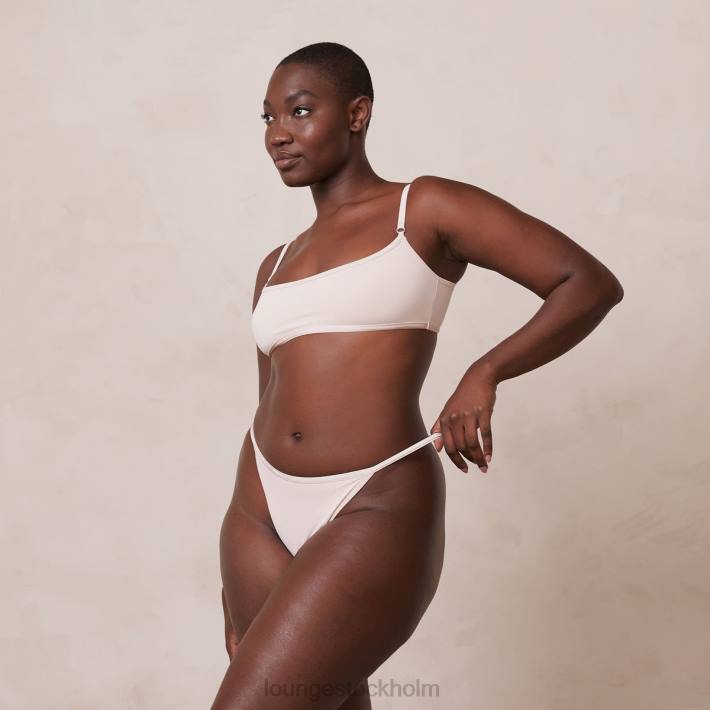 Lounge kvinnor ros rosa underkläder FP6J182 oumbärlig bralette & stringtrosa/trosa