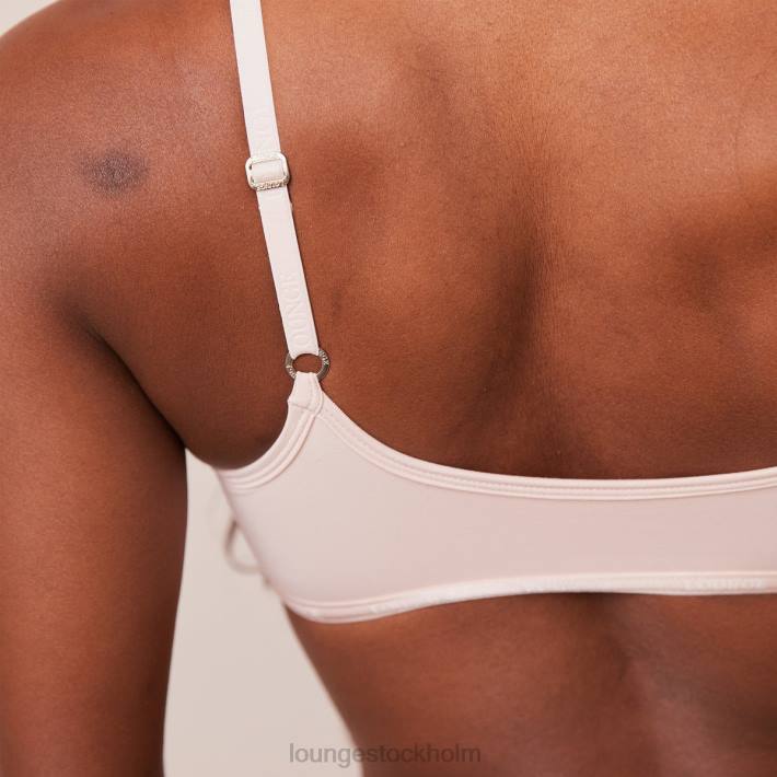 Lounge kvinnor ros rosa underkläder FP6J182 oumbärlig bralette & stringtrosa/trosa