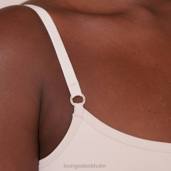 Lounge kvinnor ros rosa underkläder FP6J182 oumbärlig bralette & stringtrosa/trosa