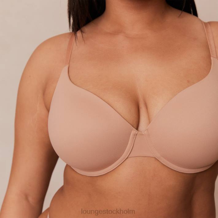 Lounge kvinnor honung underkläder FP6J112 smidig klassisk t-shirt BH & stringtrosa/kalsonger