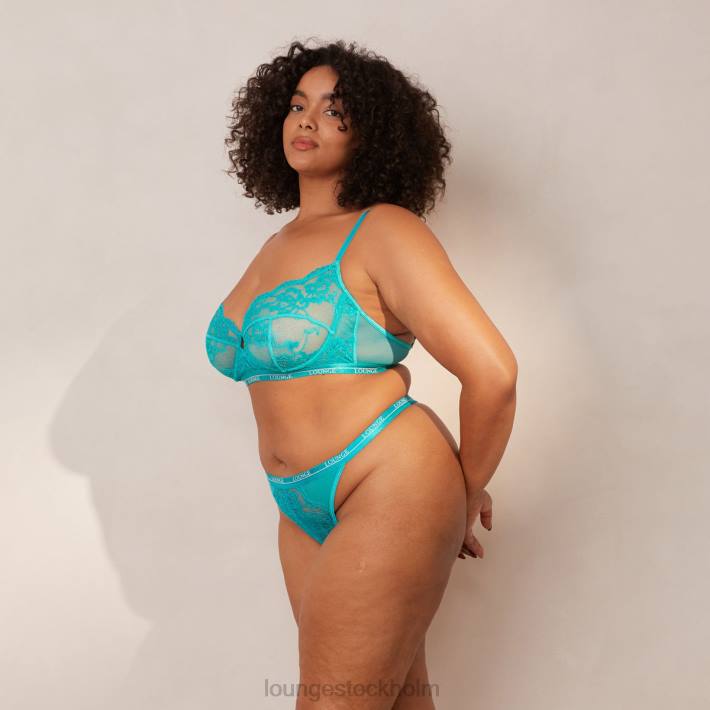 Lounge kvinnor kricka underkläder FP6J26 blossom balkong bh & string set