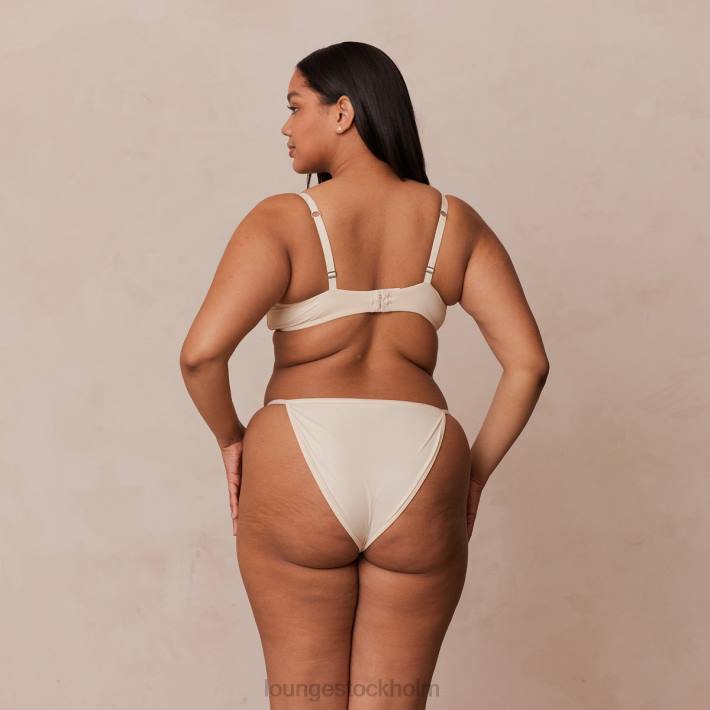 Lounge kvinnor latte underkläder FP6J130 din vardagliga t-shirt BH & stringtrosa/kalsonger