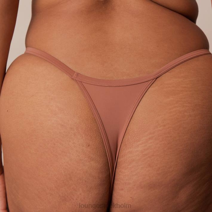 Lounge kvinnor mocka underkläder FP6J121 klassisk t-shirt-bh & stringtrosa/trosa set