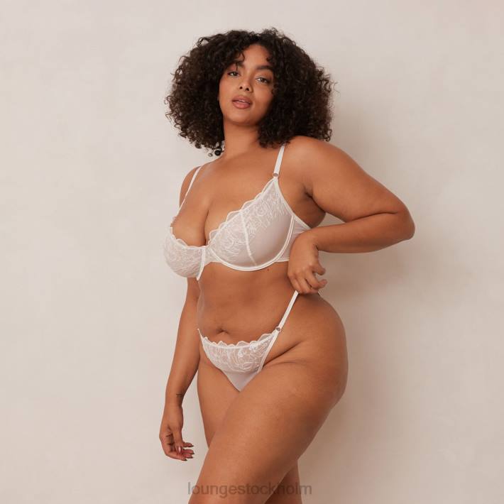 Lounge kvinnor pärla underkläder FP6J20 illustration balkong BH & stringtrosa/trosa set