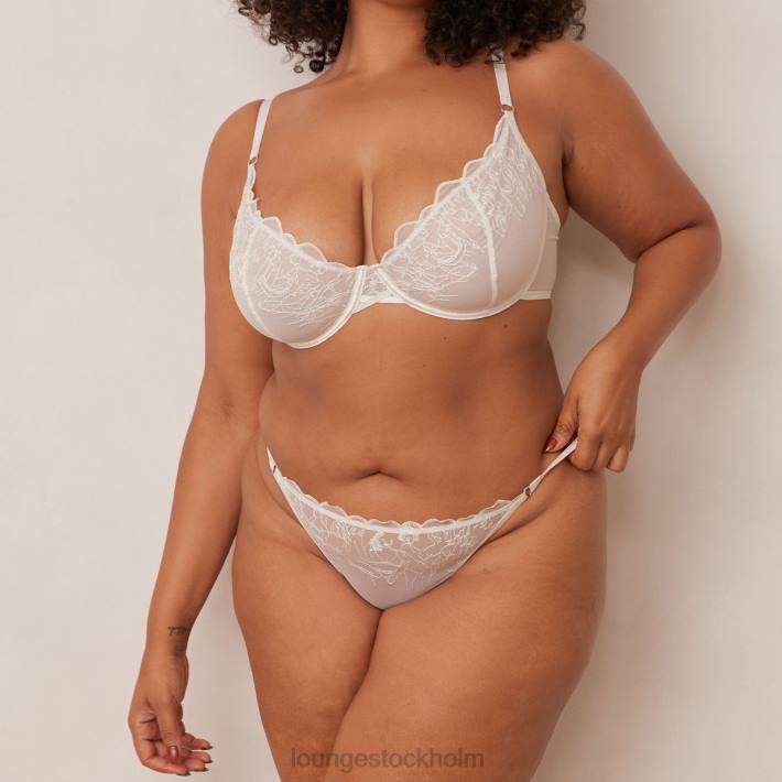 Lounge kvinnor pärla underkläder FP6J20 illustration balkong BH & stringtrosa/trosa set