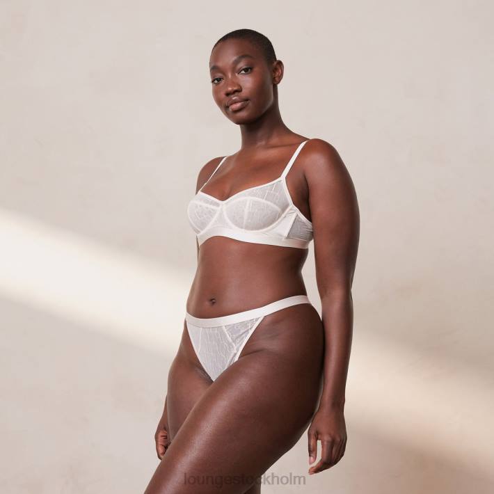 Lounge kvinnor pärla underkläder FP6J98 chic balkong-bh & string-set