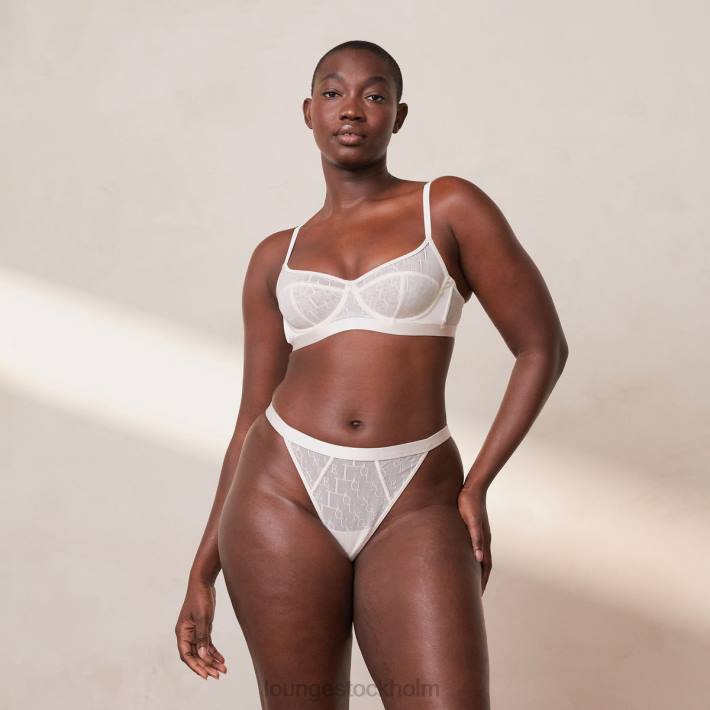 Lounge kvinnor pärla underkläder FP6J98 chic balkong-bh & string-set