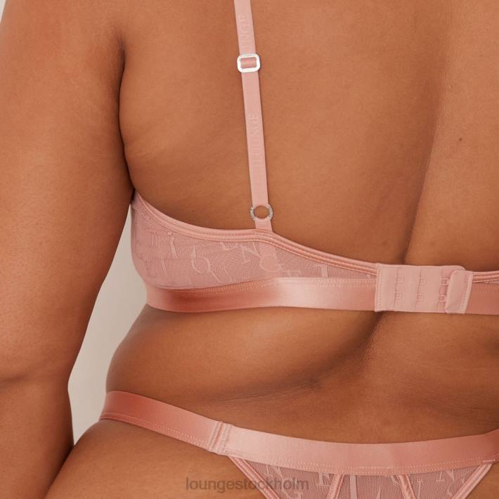 Lounge kvinnor rosa underkläder FP6J97 chic balkong-bh & string-set