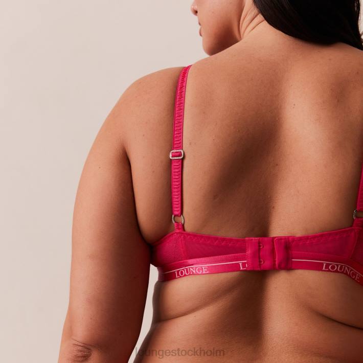 Lounge kvinnor skrikrosa underkläder FP6J56 royal balkong bh & string set