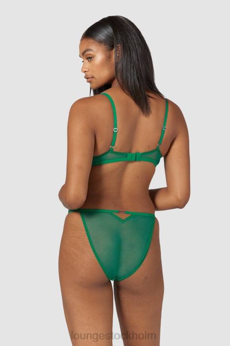 Lounge kvinnor smaragd underkläder FP6J160 flirt balkong bh & g-string/trosa set