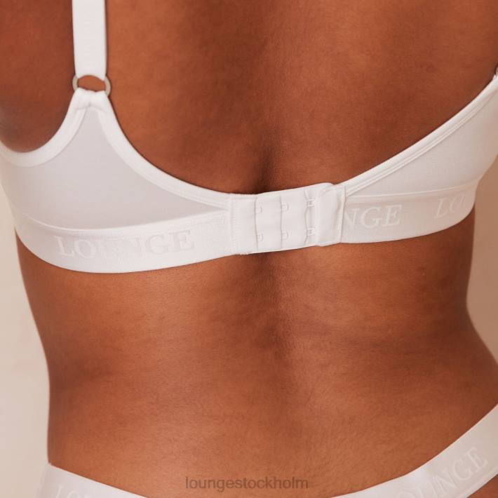 Lounge kvinnor vit underkläder FP6J105 snygg mindful bh & stringtrosa/trosa