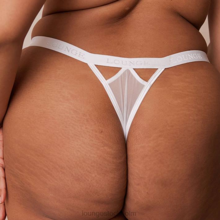 Lounge kvinnor vit underkläder FP6J61 grace bh & string set